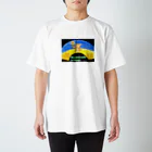 ねこのび屋のウクライナに青空を Regular Fit T-Shirt