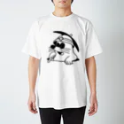 骨夫さんの安全第一もぐらくん。 Regular Fit T-Shirt