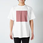 utouch_のギンガムちゃん【赤】 Regular Fit T-Shirt