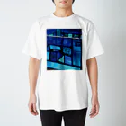 かんてらんたんのステンドグラス_青色かけら Regular Fit T-Shirt