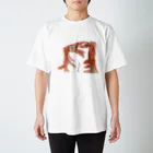 ちびっ子画伯のティラノサウルスとパラサウロロフス Regular Fit T-Shirt