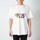 アニクラデザイン by Sub Mix Recordsのアニクラデザイン「BACK2BACK」 Regular Fit T-Shirt