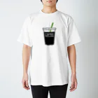 plum.jpのICE COFFEE(green) Regular Fit T-Shirt