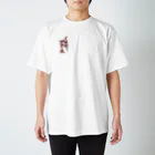 妄想昭和劇場の久米川ブルース・赤 Regular Fit T-Shirt