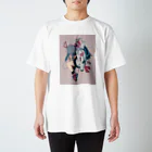 ダイスケリチャードのべ(背景色付き) Regular Fit T-Shirt