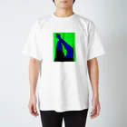 １月の青い脚 Regular Fit T-Shirt