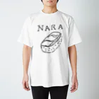 CONTE. suzuri店のT25-Nara-BL スタンダードTシャツ