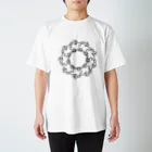 haccomのまわるうさぎ Regular Fit T-Shirt