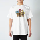 こんにちワンの探検隊 Regular Fit T-Shirt