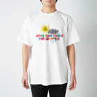 おべともショップの雨降って地固まる（カラフル） Regular Fit T-Shirt