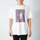 みんこのネコと植物 Regular Fit T-Shirt