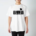 オトパンチマンのDTM音楽制作（黒） スタンダードTシャツ