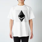 暗号資産と食べ物の仮想通貨　Ethereum（イーサリアム） Regular Fit T-Shirt