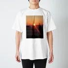 ヤバイ洋服屋さんの夕陽Tシャツ スタンダードTシャツ