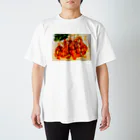 暗号資産と食べ物のチキンステーキ スタンダードTシャツ