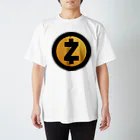 暗号資産と食べ物の仮想通貨　Zcash Regular Fit T-Shirt