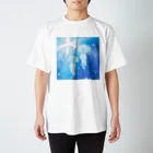 KIKITEKI_LABORATORYの電球海月 Regular Fit T-Shirt