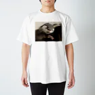 うさかふぇmimiSHOPの癒しかわうそ Regular Fit T-Shirt