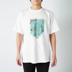 さてとサラダの専門店のピク留守 Regular Fit T-Shirt