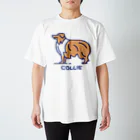 ぽっぷんすたんぷ -POP’N STAMP-のコリー・COLLIE Regular Fit T-Shirt