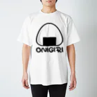 ぽっぷんすたんぷ -POP’N STAMP-のおにぎりTシャツ -onigiri- Regular Fit T-Shirt