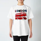 ぽっぷんすたんぷ -POP’N STAMP-のロンドンバス Regular Fit T-Shirt