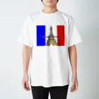 葛西 沙羅📪🦋のJ`aime la France. スタンダードTシャツ