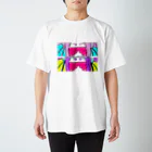 KIKITEKI_LABORATORYのW MUZIGURASAN UP Regular Fit T-Shirt