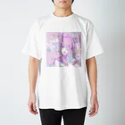 Ｂ(ＬＡ・)ＣＫのゆめかわ女子 Regular Fit T-Shirt