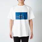 kikibeyaのスワンスワン Regular Fit T-Shirt