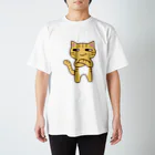 Mikitominamoのにやり猫 スタンダードTシャツ