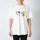 高崎アニマルランドの暇を持て余した猫たちの遊び Regular Fit T-Shirt