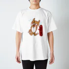 irodoricoのじょん太の仙台弁「おしょすい！」（Basic） Regular Fit T-Shirt