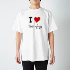 I LOVE 変なTシャツのI LOVE シグモイド関数 Regular Fit T-Shirt