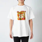 おりーぶりーぶのすずにゃん（POWER↑)リクエストバージョン スタンダードTシャツ