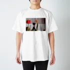 cameldrawingのぼけりっぷ Regular Fit T-Shirt