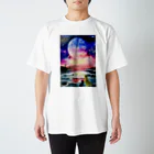 サキホコレ農家の濤（なみ）パステルアート Regular Fit T-Shirt