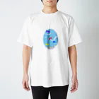 花籠の金魚とビー玉 Regular Fit T-Shirt