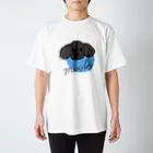 Ayumi HIdakaのムックくん(ブルー) Regular Fit T-Shirt