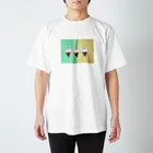 ちびカラスの暇つぶしショップのシャレオツなソフトクリーム Regular Fit T-Shirt