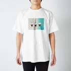 ちびカラスの暇つぶしショップの涼しい感じのソフトクリーム Regular Fit T-Shirt