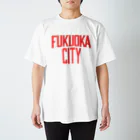 福岡Tシャツ通販サイトの福岡シティTシャツ（レガシー赤）  スタンダードTシャツ