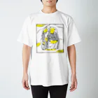 フクハラアキコの【audace × フクハラアキコ】laperirostum柄 Regular Fit T-Shirt