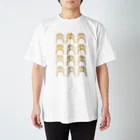 BULGEのチェロ駒もよう（ホワイト） Regular Fit T-Shirt