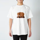 995(ｷｭｳｷｭｳｺﾞ)のくまのきぼり Regular Fit T-Shirt