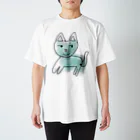 早紀❀ミクのふてぶてわんこ スタンダードTシャツ