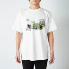 shoshi-gotoh 書肆ごとう 雑貨部の尾張名所 鳴海 蛸畑 Regular Fit T-Shirt