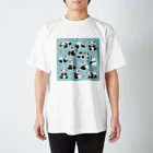 Satokostudioのいろいろパンダくん Regular Fit T-Shirt