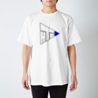 多摩川コインロッカー▷グッズ広場のTMC青の方 Regular Fit T-Shirt