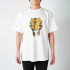 こむぎ堂のおぱんつギューンねこ Regular Fit T-Shirt